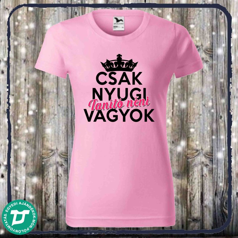 Csak nyugi tanító néni vagyok