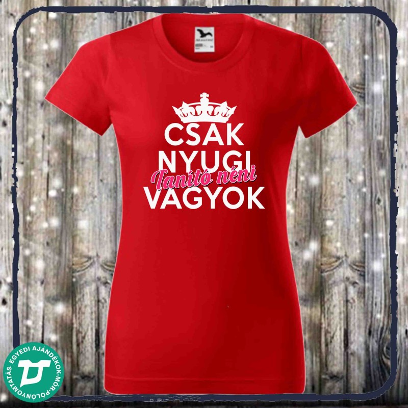 Csak nyugi tanító néni vagyok