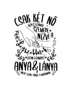 Anya és lánya póló