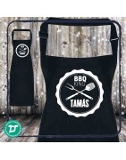BBQ kötény névvel