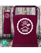 Grill king kötény névvel
