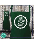 Grill king kötény névvel