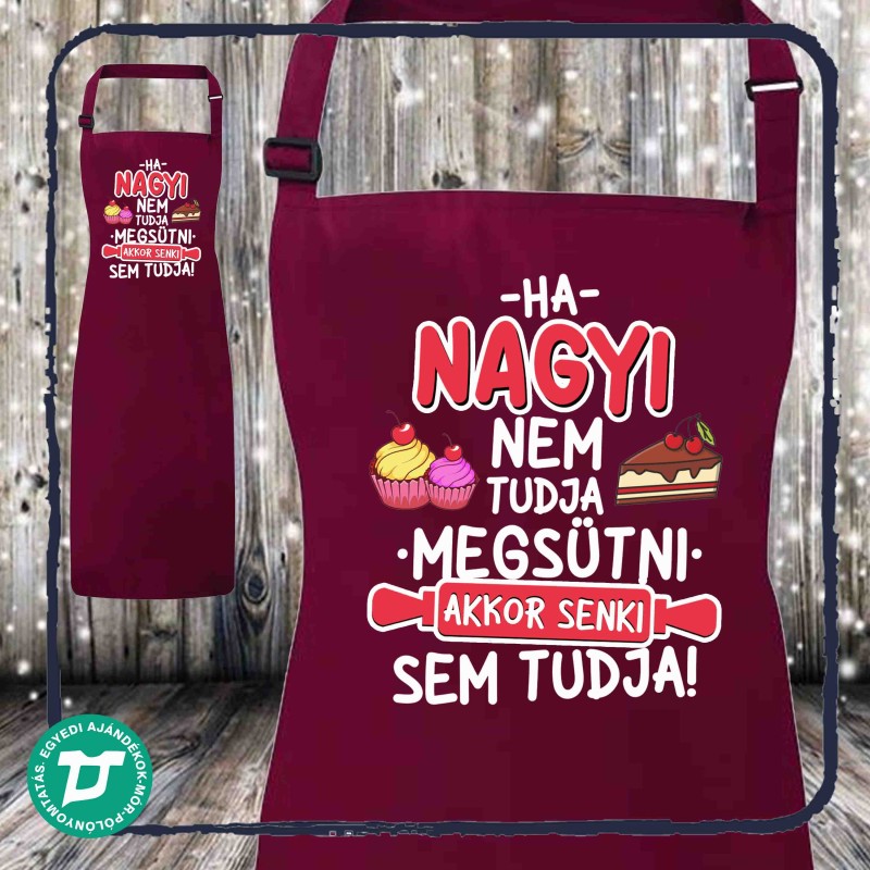 Ha nagyi nem tudja megsütni ...