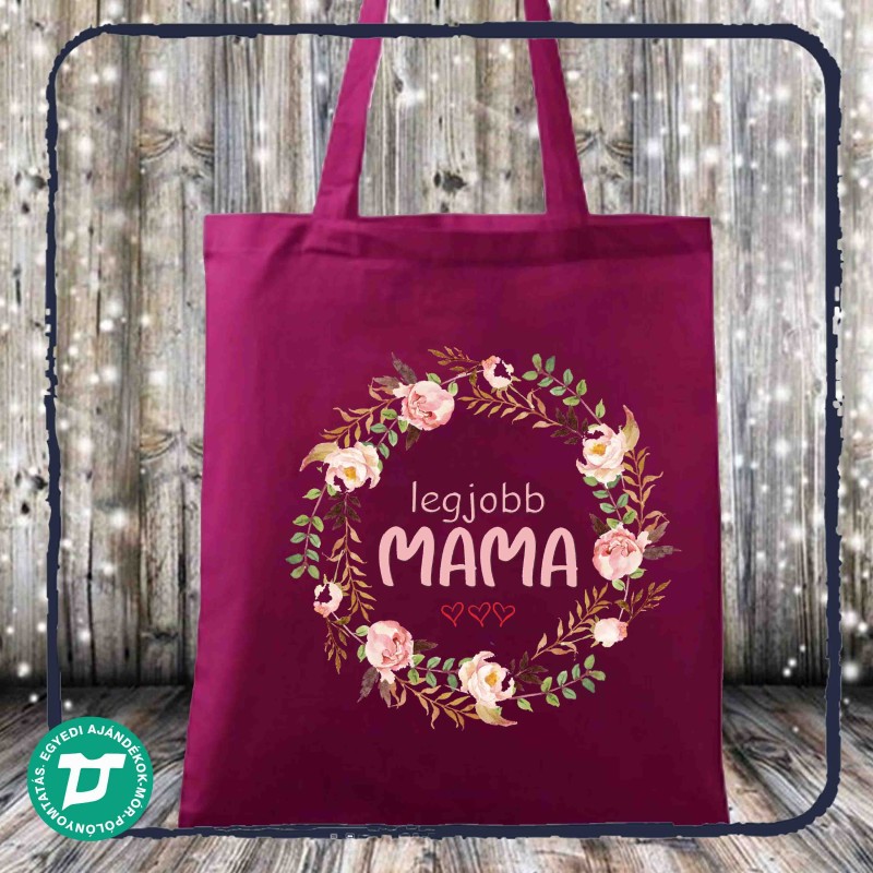 Legjobb mama vászontáska