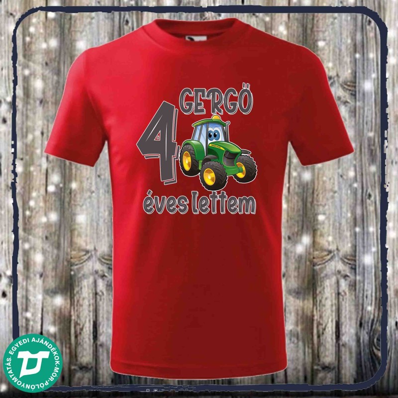 Szülinapi neves póló