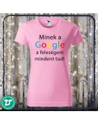 Google a feleségem  minden tud