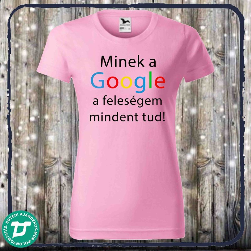 Google a feleségem  minden tud